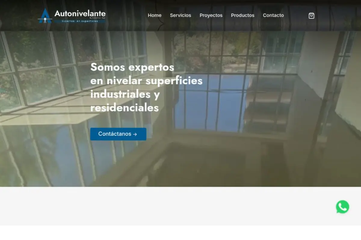 Sitio de Autonivelante